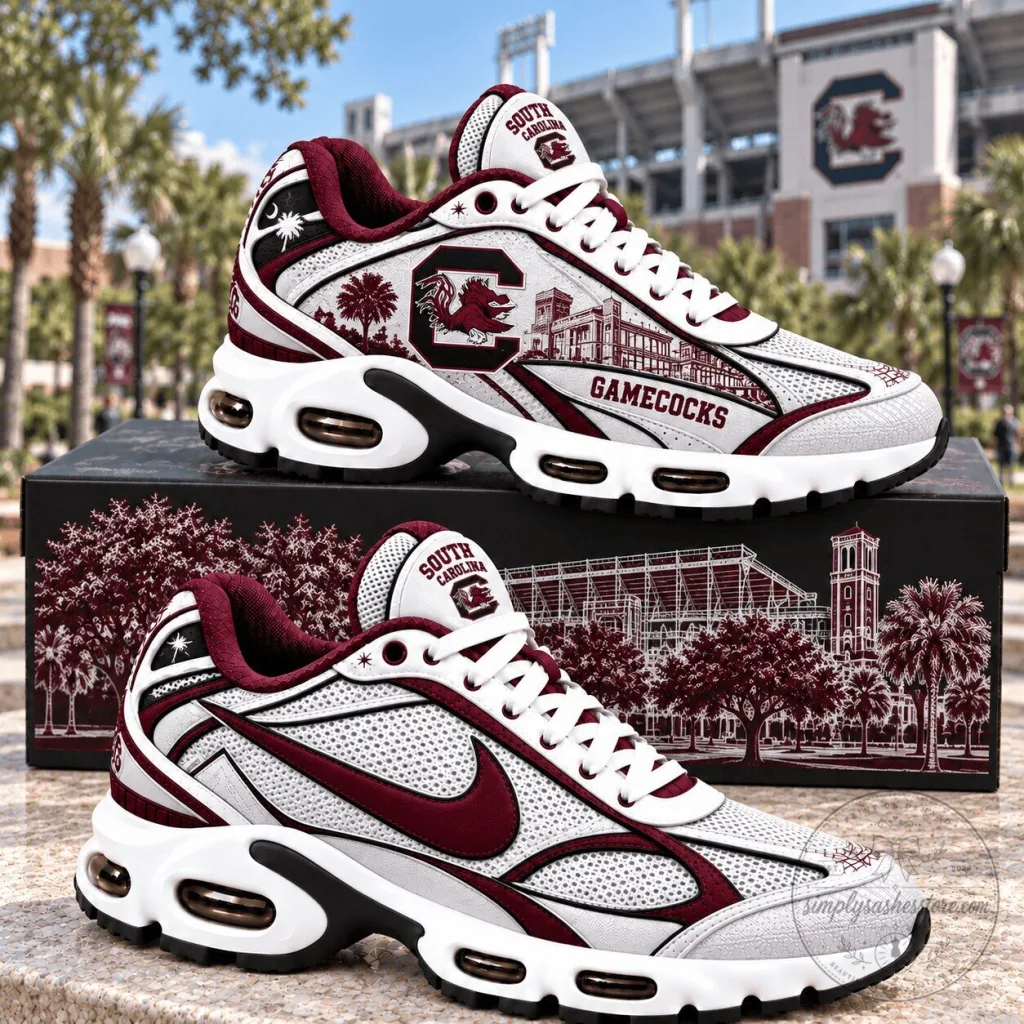 South Carolina Gamecocks Custom Air Max Shoes South Carolina Gamecocks Custom Air Max Shoes