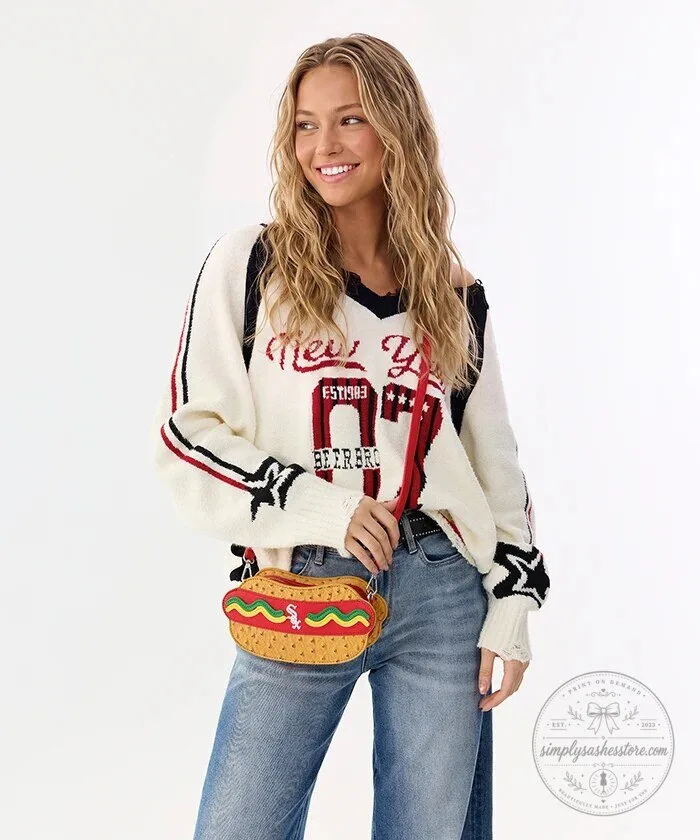 Chicago White Sox Hot Dog Crossbody Bag 15 Chicago White Sox Hot Dog Crossbody Bag
