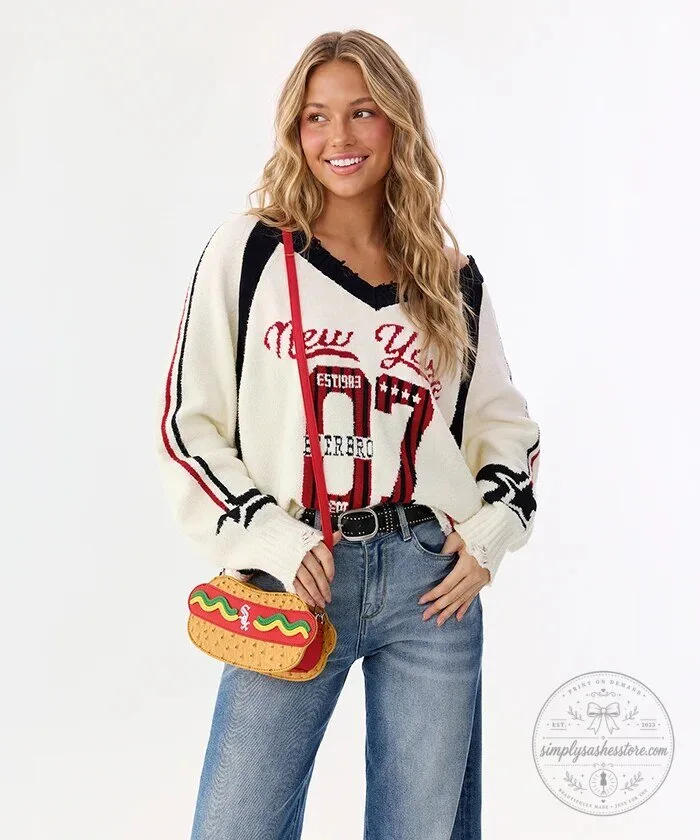 Chicago White Sox Hot Dog Crossbody Bag 16 Chicago White Sox Hot Dog Crossbody Bag