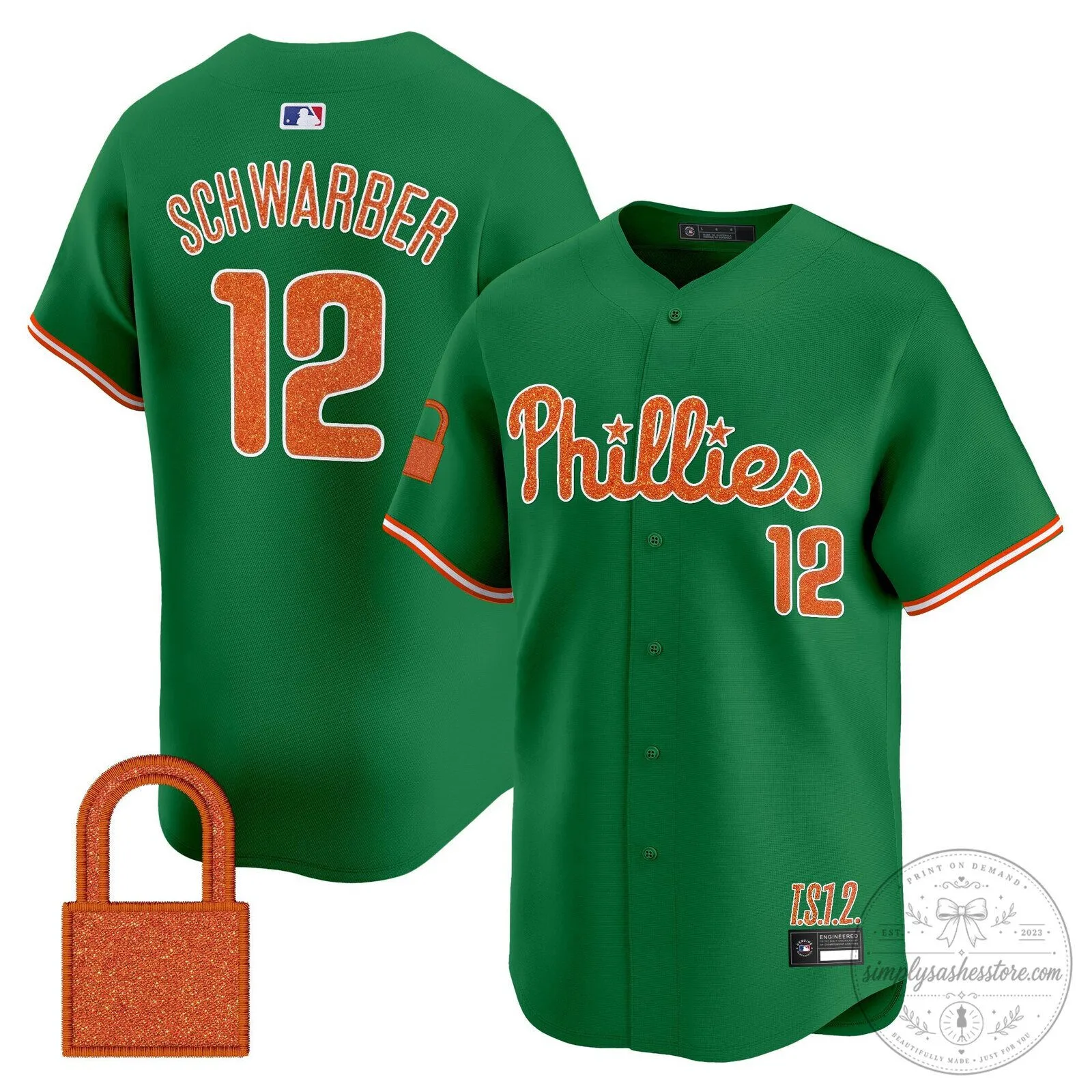 Taylor Swift Philadelphia Phillies Baseball Jersey - Cream White 83 Taylor Swift Philadelphia Phillies Baseball Jersey - Cream White