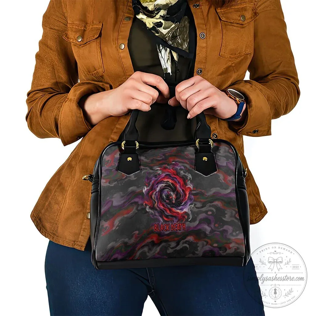 Black Death Plague Doctor Gothic Fantasy Shoulder Handbag 11 Black Death Plague Doctor Gothic Fantasy Shoulder Handbag