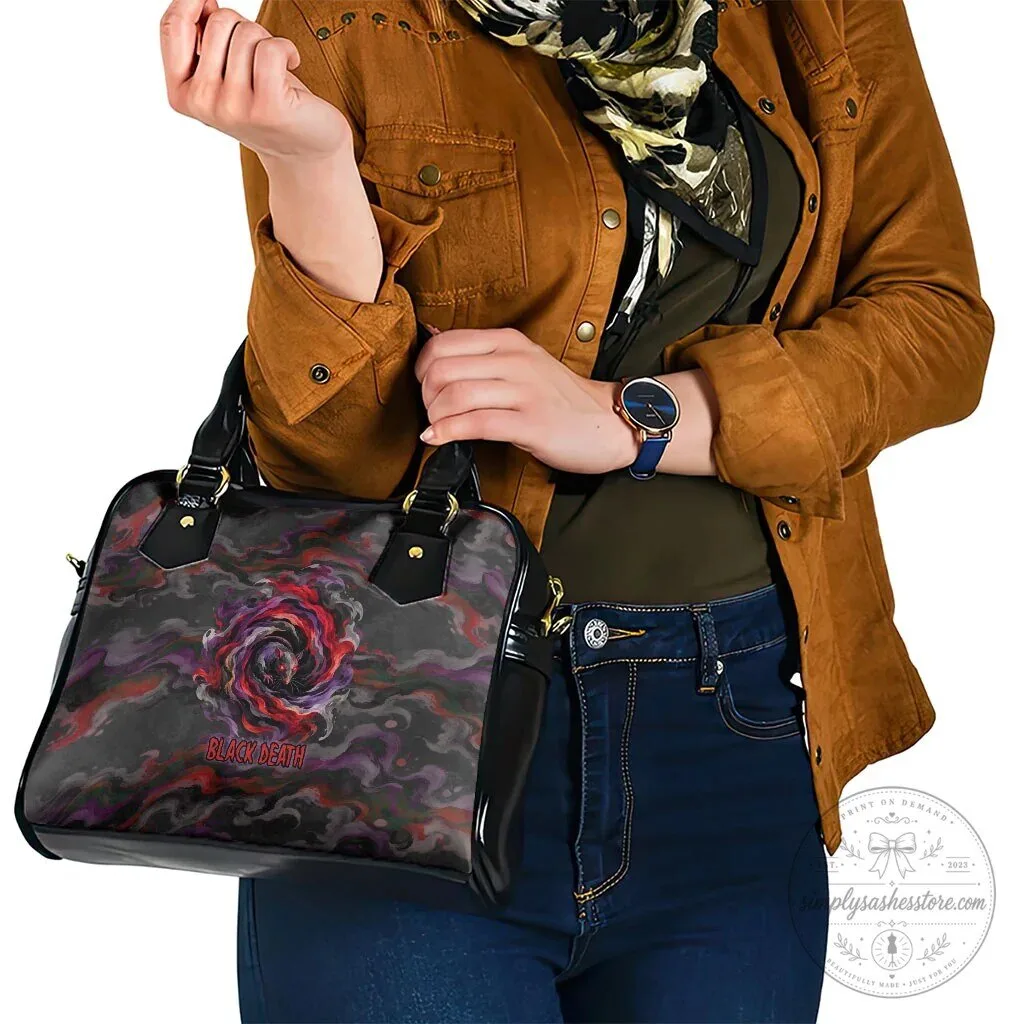 Black Death Plague Doctor Gothic Fantasy Shoulder Handbag 15 Black Death Plague Doctor Gothic Fantasy Shoulder Handbag