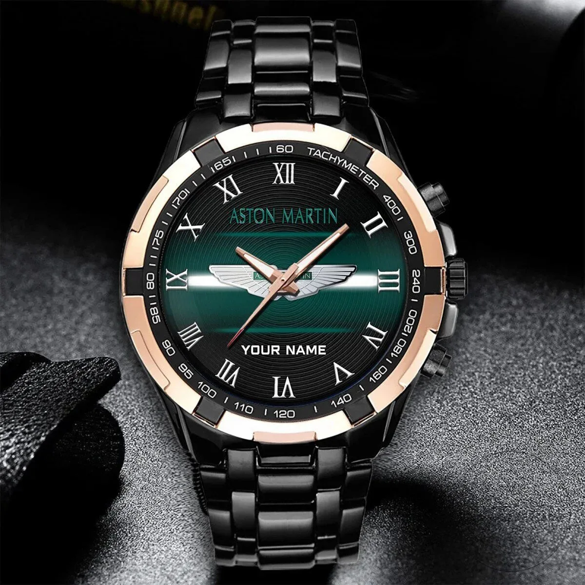 Aston Martin Elegant Fashion Design Custom Name Stainless Steel Watch 13 Aston Martin Elegant Fashion Design Custom Name Stainless Steel Watch