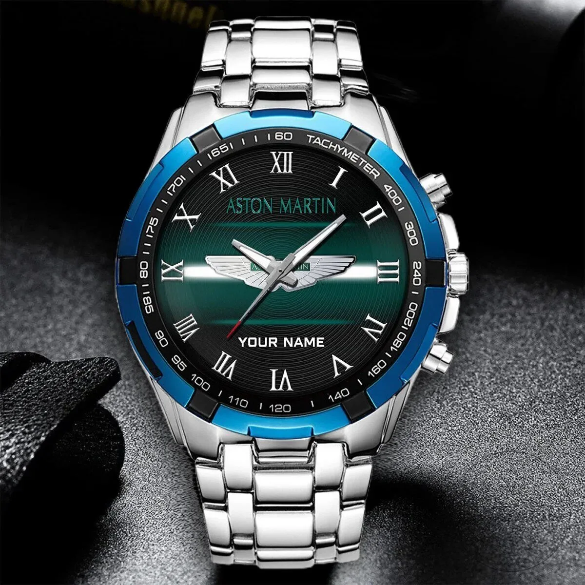 Aston Martin Elegant Fashion Design Custom Name Stainless Steel Watch 15 Aston Martin Elegant Fashion Design Custom Name Stainless Steel Watch