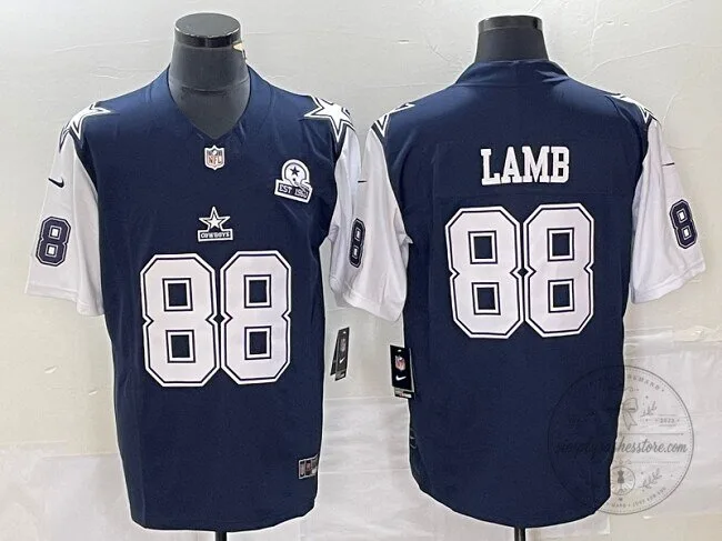 Dallas Cowboys Football CeeDee Lamb Number 88 Jersey 41 Dallas Cowboys Football CeeDee Lamb Number 88 Jersey