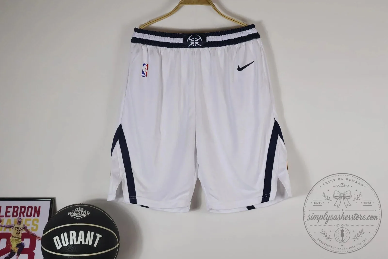 Denver Nuggets Association Edition Performance Basketball Shorts