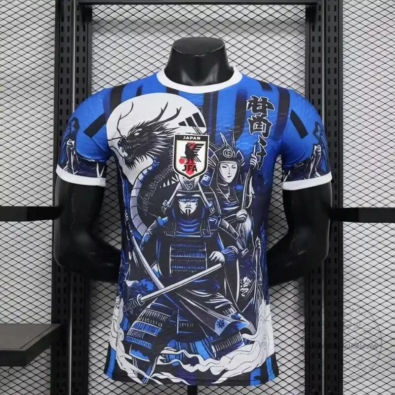 Japan National Football Team Samurai Dragon Soccer Jersey