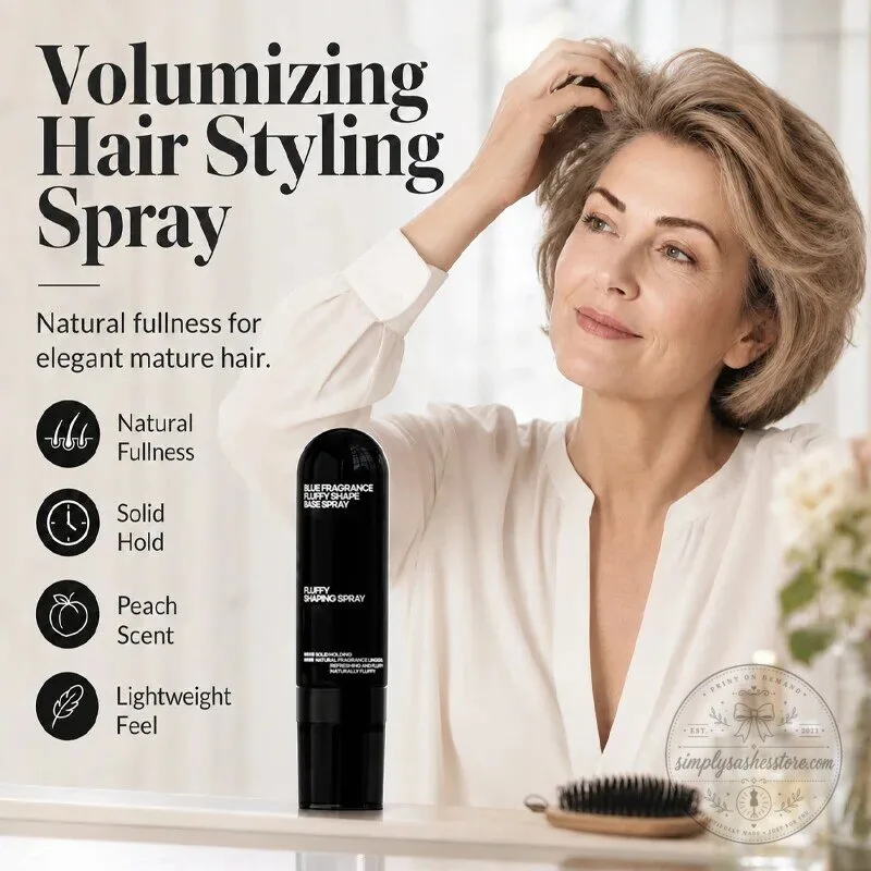 Peach Scented Volumizing Hair Setting Spray for All-Day Hold and Bouncy Hair 17 Peach Scented Volumizing Hair Setting Spray for All-Day Hold and Bouncy Hair
