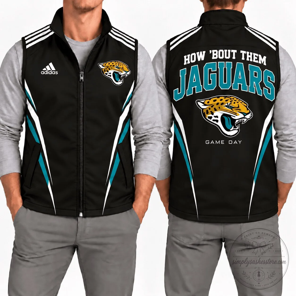 Jacksonville Jaguars NFL How 'Bout Them Jaguars Game Day Athletic Vest