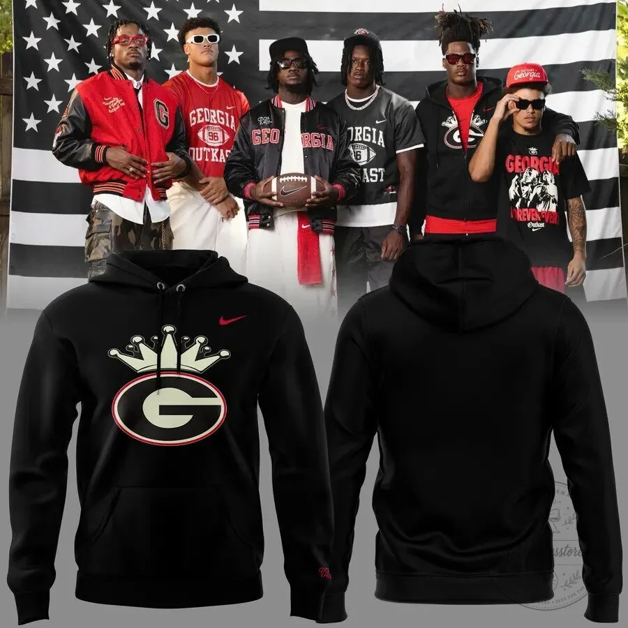 Georgia Bulldogs Outkast 2026 Limited Edition Black Pullover Hoodie