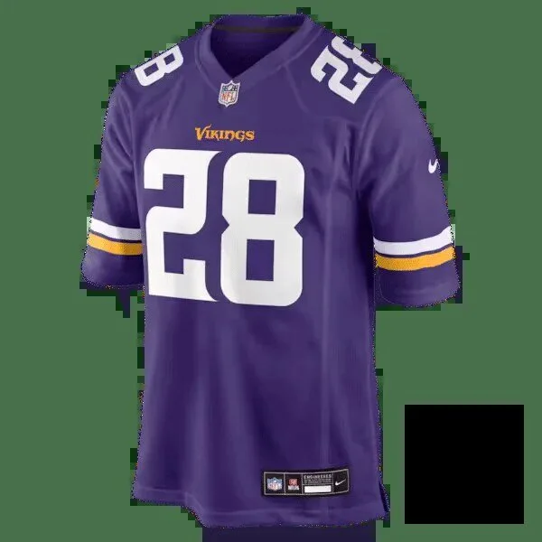 Minnesota Vikings Adrian Peterson Purple Football Jersey 15 Minnesota Vikings Adrian Peterson Purple Football Jersey