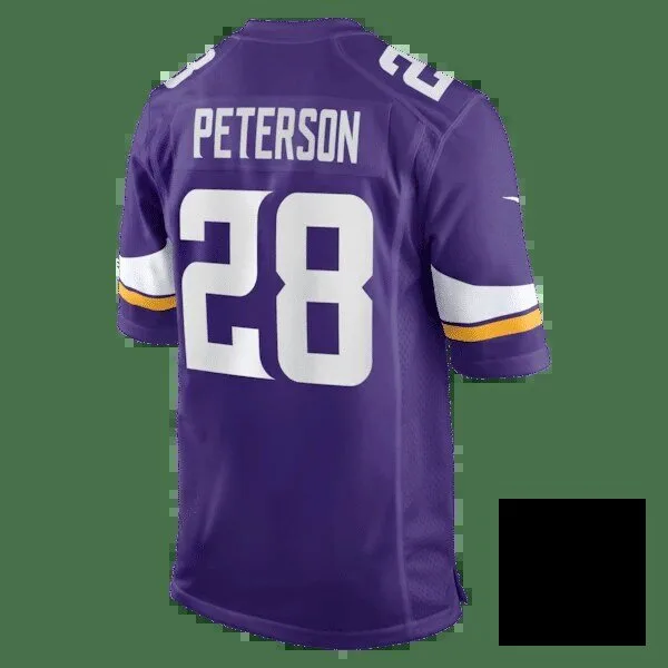 Minnesota Vikings Adrian Peterson Purple Football Jersey 16 Minnesota Vikings Adrian Peterson Purple Football Jersey