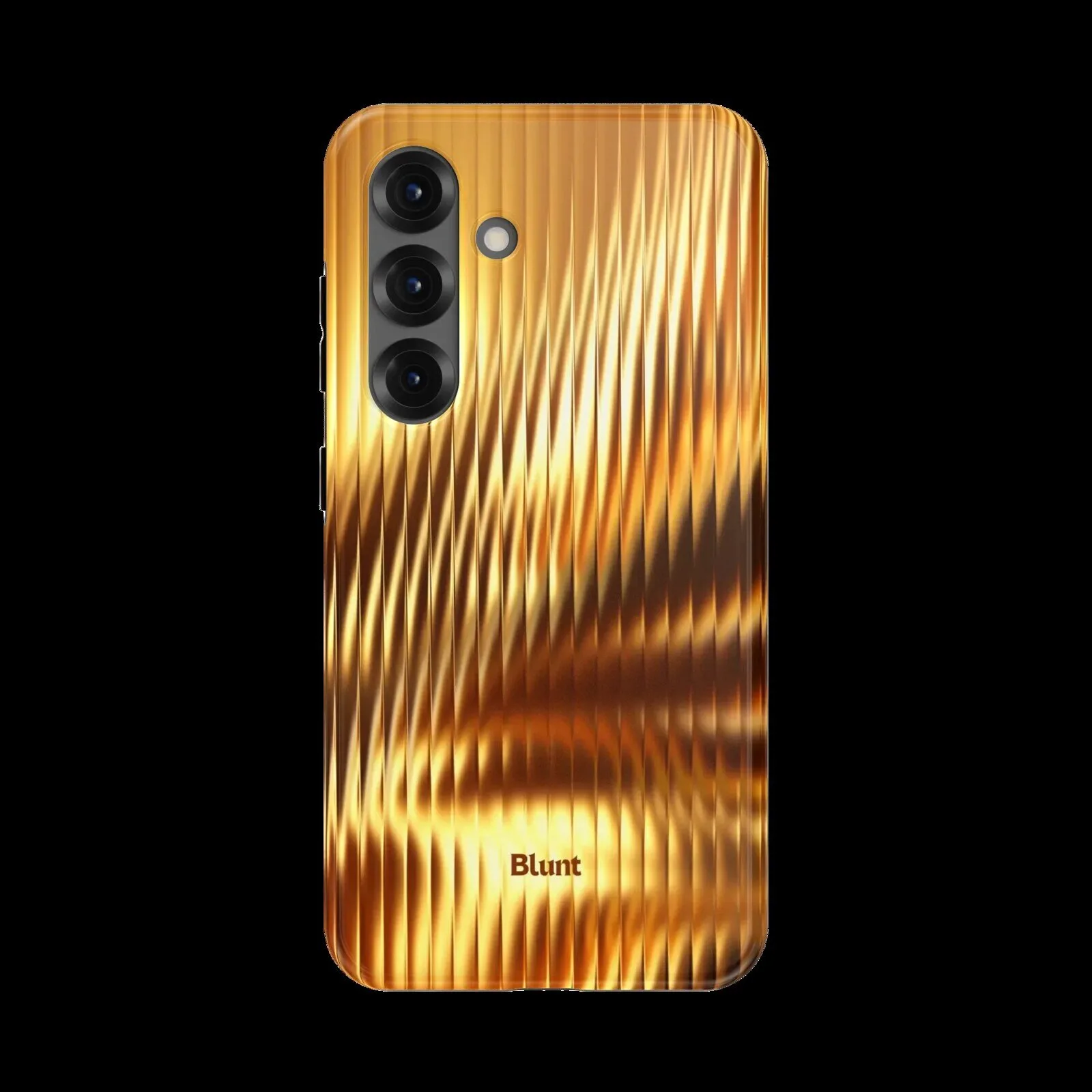 Golden Ripple Pattern Samsung Galaxy Phone Case by Blunt